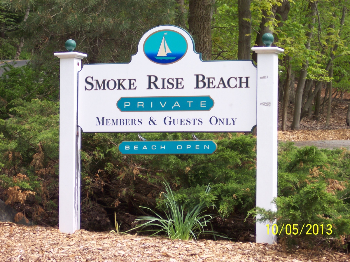 Beach-sign